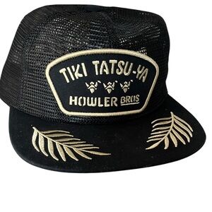 Howler Brothers Black and Gold Trucker Hat